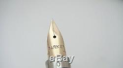 Perfect Parker 75, In Box, Sterling Silver Cisele, 14k M Nib, Made In USA