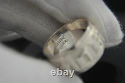 Personalize Name Wedding Band Sterling Silver. 925 100% Hand Made