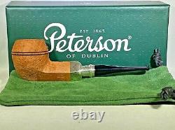 Peterson Barley Spigot. 150. Fishtail. Made in Ireland. Sterling Silver. NIB