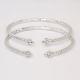 Pointy Ends. 925 Sterling Silver West Indian Bangles (MADE IN USA)
