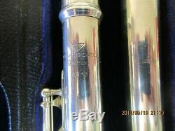 Powell Handmade Commercial Model Flute, Open Hole B-Foot made in 1964