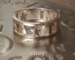 President Donald Trump Sterling Silver Ring Mens Womens Size 11.5 Made in USA