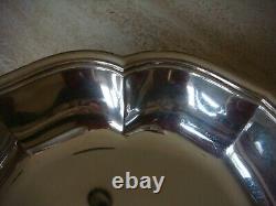 Puiforcat. 950 Sterling Silver Oval Serving Bowl Hand Made Heavy & Exquisite