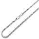 Pure 5mm 925 Sterling Silver Italian Rope Chain Necklace made in italy