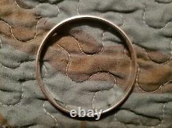 RARE, HTF James Avery Sterling Psalm 413 This is the day Lord has made Bangle