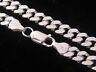 REAL SOLID 925 STERLING SILVER 7MM THICK mens curb CHAIN NECKLACE MADE IN ITALY