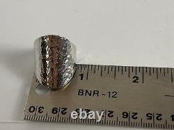 RETIRED James Avery Sterling Silver OVAL HAMMERED Ring Sz 9 NEW! Made USA