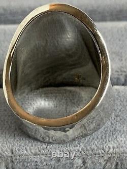 RETIRED James Avery Sterling Silver OVAL HAMMERED Ring Sz 9 NEW! Made USA