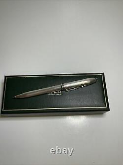 Rare Cross Townsend Sterling Silver Pencil H652- Made In USA Working Great