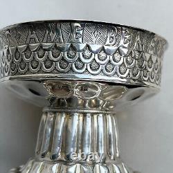 Rare Hand Made Chester STERLING SILVER Bowl 1930s 285g