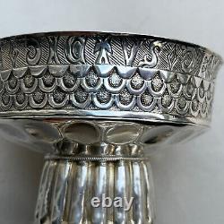 Rare Hand Made Chester STERLING SILVER Bowl 1930s 285g