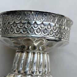 Rare Hand Made Chester STERLING SILVER Bowl 1930s 285g