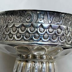 Rare Hand Made Chester STERLING SILVER Bowl 1930s 285g