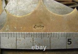 Rare Japanese-made Sterling Silver Engraving Chisel, Stamped by a Skilled