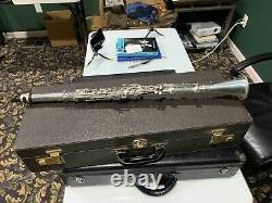 Rare Wm S. Haynes Sterling Silver Clarinet nice condition only 332 ever made WOW