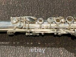 Rare Wm S. Haynes Sterling Silver Clarinet nice condition only 332 ever made WOW