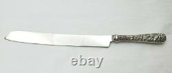 Repousse by Kirk Sterling Silver Wedding Cake Knife Custom Made