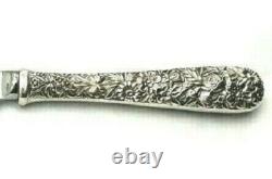 Repousse by Kirk Sterling Silver Wedding Cake Knife Custom Made