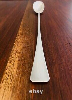 - Richard Blanchard Sterling Silver Hand-made Martini Spoon Square / Cornwallis