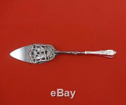 Rose Point by Wallace Sterling Silver Pastry Tongs HHWS Custom Made 9 7/8
