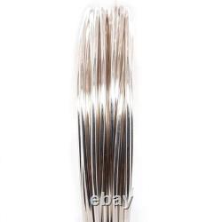 Round 925 Sterling Silver Wire, 18G Dead Soft 5FT