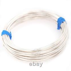 Round 925 Sterling Silver Wire, 18G Dead Soft 5FT