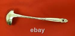 Royal Danish by International Sterling Silver Handle Soup Ladle Custom Made