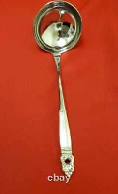 Royal Danish by International Sterling Silver Handle Soup Ladle Custom Made