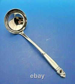Royal Danish by International Sterling Silver Handle Soup Ladle Custom Made