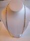 STERLING SILVER LINK NECKLACE MADE IN ITALY 29 40g BOX JC-4