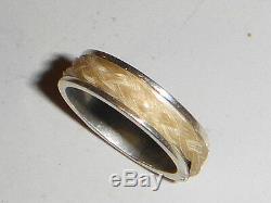 STERLING SILVER MADE TO YOU AND YOUR HORSE C@@LCustom made Horsehair Ring