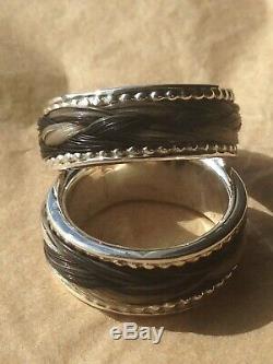 STERLING SILVER MADE TO YOU AND YOUR HORSE C@@LCustom made Horsehair Ring