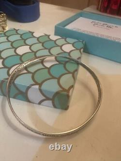 STERLING SILVER St Patrick's Prayer Mobius Bangle Bracelet Made in the USA