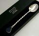STUNNING SOLID STERLING SILVER SPOON ARTS & CRAFTS HAND MADE 32g LAPIS LAZULI