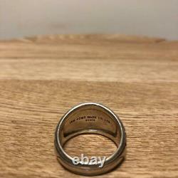 STUSSY mastermind Jam Home Made Circle Skull College Ring US10-10.5 size