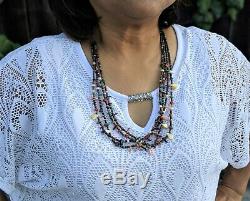 Santo Domingo Pueblo Necklace Native American Hand Made Jewelry Heishi Navajo