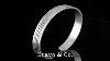 Sb 214 Finely Made Solid 925 Sterling Silver Wristband Cuff Bangle Men Bracelet