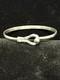 Seller-Made Sterling Silver Rope Hook Bracelet