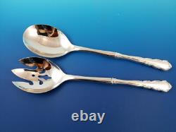 Shenandoah by Wallace Sterling Silver Handle Custom Made Salad Set Servers