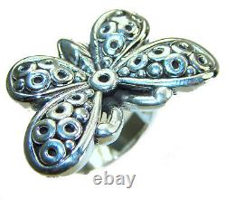 Silver Butterfly Italy Made Silver Sterling Silver ring size 8