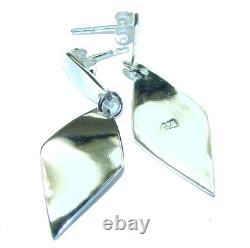 Silver EXTRAVAGANZA Italy made. 925 Sterling Silver Earrings
