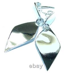 Silver EXTRAVAGANZA Italy made. 925 Sterling Silver Earrings