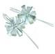 Silver Flowers Italy made. 925 Sterling Silver Earrings