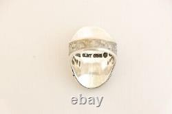 Silversmith Clint Orms Star Ring Size 8 Made with 1810 Sterling Silver 11.8g