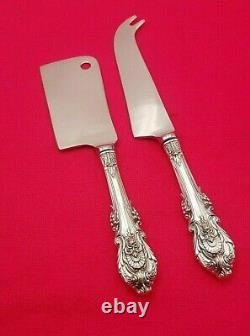 Sir Christopher by Wallace Sterling Silver Cheese Serving Set Custom Made