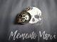 Skull Carpe Diem Memento Mori pendant made sterling silver 925-artisan product