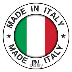 Solid Sterling Silver Italian Rope Chain Mens 925 Necklace 3.2mm Made In Italy