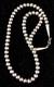 Southwestern 5mm Sterling Silver Pearls 20 Hook & Eye Cone Necklace