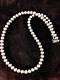 Southwestern Navajo Pearls 4mm Sterling Silver Bead Necklace 16 32 00302