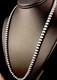 Southwestern Silver Pearls 3mm Sterling Silver Bead Necklace 14 30